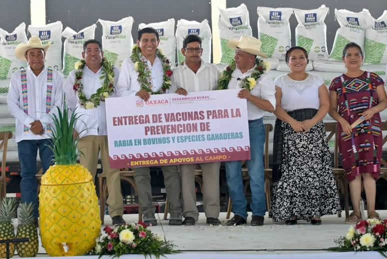 Gobierno de Oaxaca impulsa autosuficiencia alimentaria en comunidades rurales