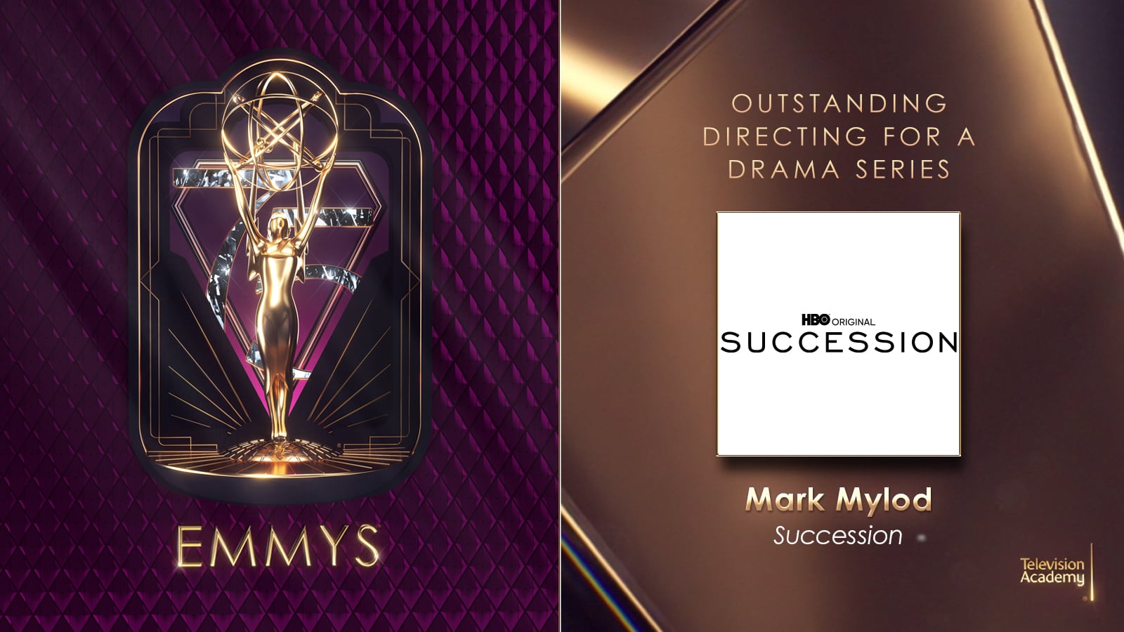 Succesion gana a Mejor dirección en serie de drama en los Premios Emmy 2024