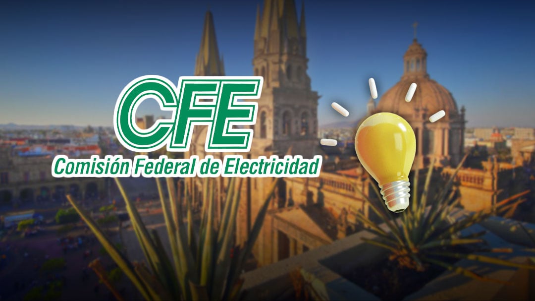 CFE informa cortes de luz por obras el 10 y 11 de diciembre en Jalisco