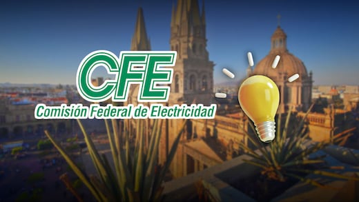CFE informa cortes de luz por obras el 10 y 11 de diciembre en Jalisco