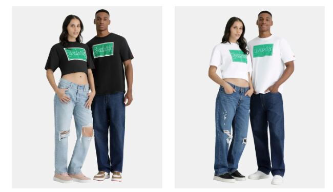 Colección Oasis y Levi’s