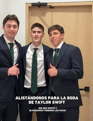La Selección Mexicana bromea sobre la boda de Taylor Swift en nuevo video