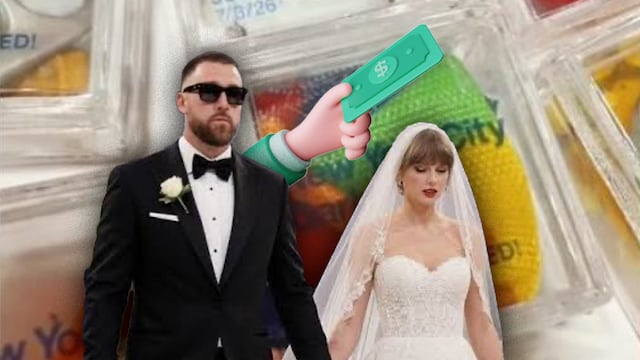 Pagan por la basura de la boda de Taylor Swift y Travis Kelce