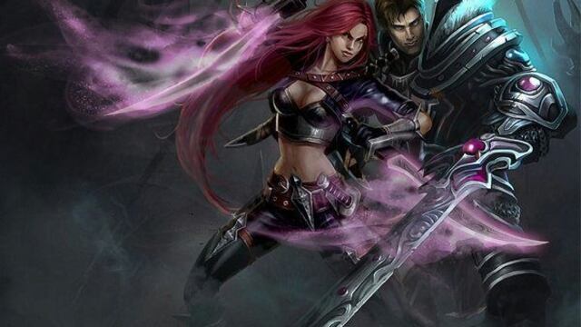 Garen y Katarina en League of Legends