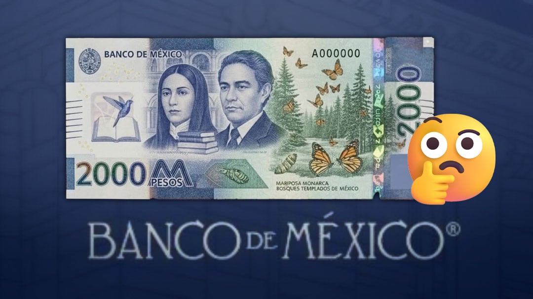 ¿Billete de 2000 pesos? Banxico aclara la verdad detrás del rumor