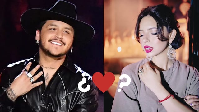 Christian Nodal y Ángela Aguilar