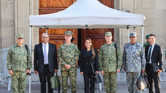 Evelyn Salgado refuerza seguridad de Guerrero en reunión con Sheinbaum.