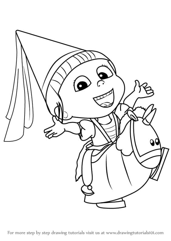 Dibujos de Mi Villano Favorito 4 para colorear
