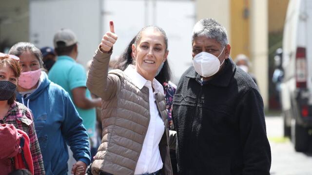 Claudia Sheinbaum reconoce que hubo incidentes en la elección interna de Morena, pero también una gran participación