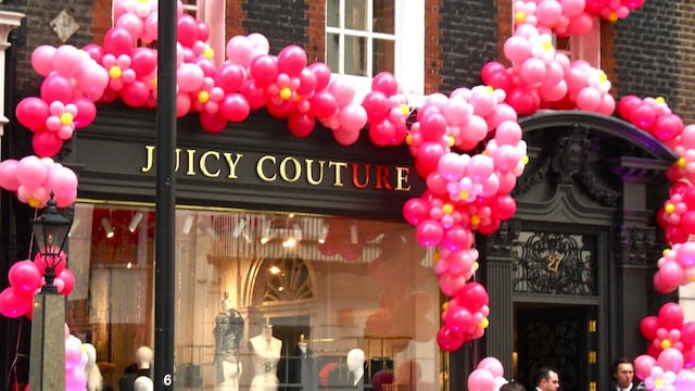 Juicy Couture clausura sus puntos de venta en Estados Unidos.