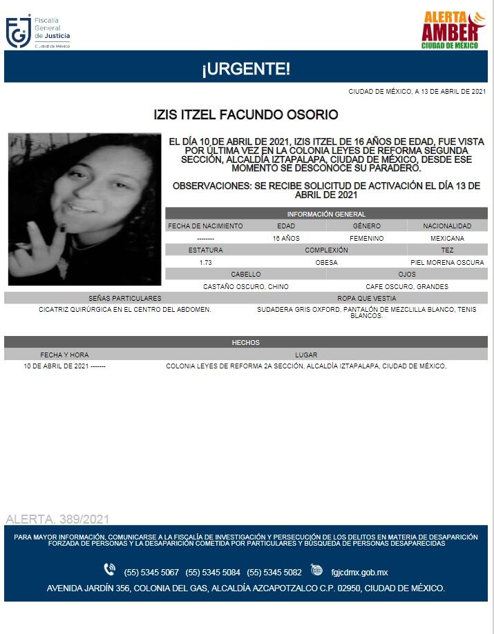 Ficha de búsqueda de Izis