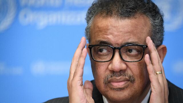 Tedros Adhanom. OMS