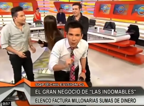 Reviven video de la conductora de televisión en Chile que sufrió acoso en vivo de Felipe Avello