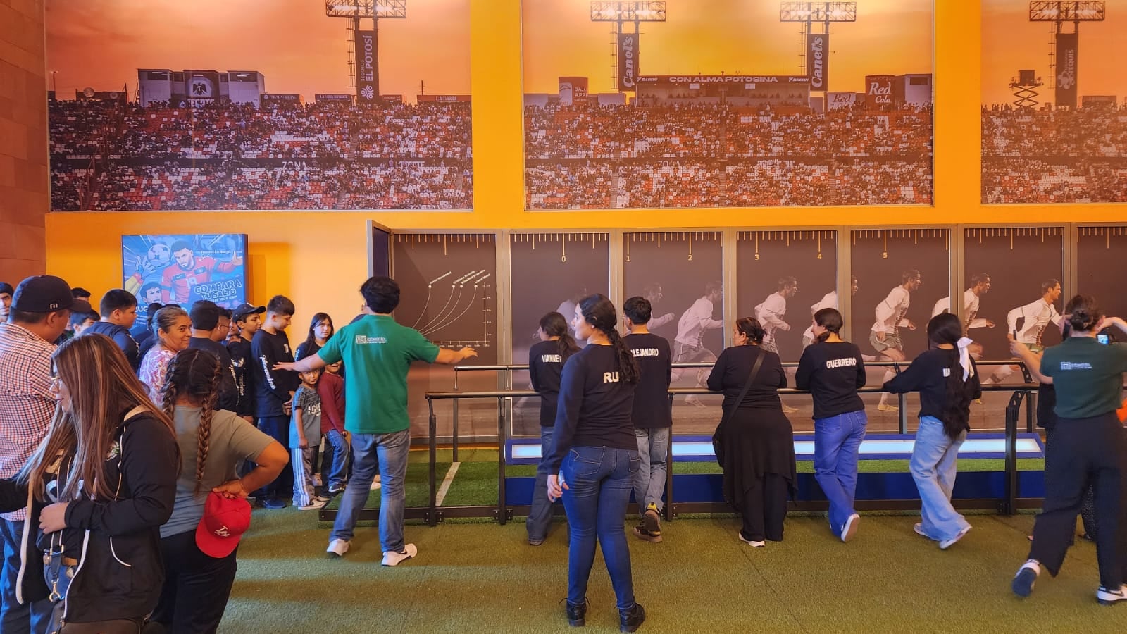 La exposición Futbol Con-ciencia, impulsada por el Gobierno de San Luis Potosí, permanecerá abierta hasta el 19 de agosto en el Museo Laberinto de las Ciencias y las Artes.