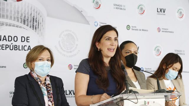 Kenia López, senadora del PAN