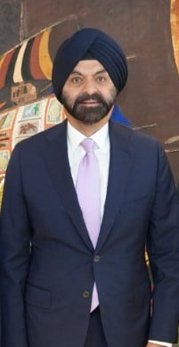 Ajay Banga, presidente del Banco Mundial