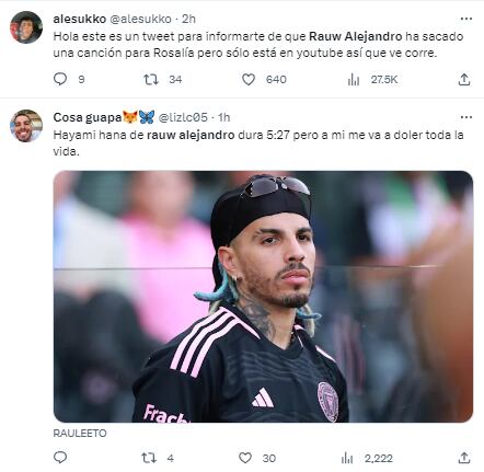 Memes por la canción que Rauw Alejandro dedicó a Rosalía