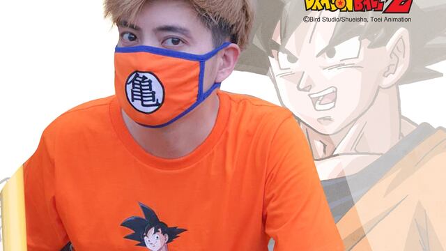 Cubrebocas Dragon Ball