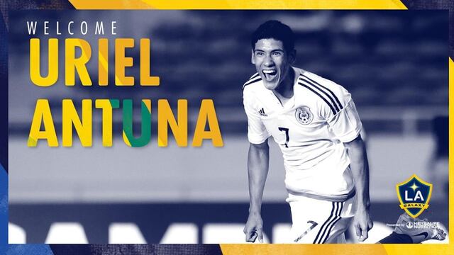 Antuna ya es jugador del Galaxy
