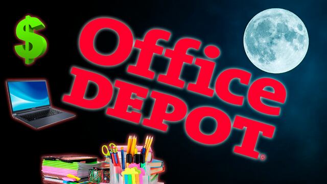 Venta nocturna Office Depot