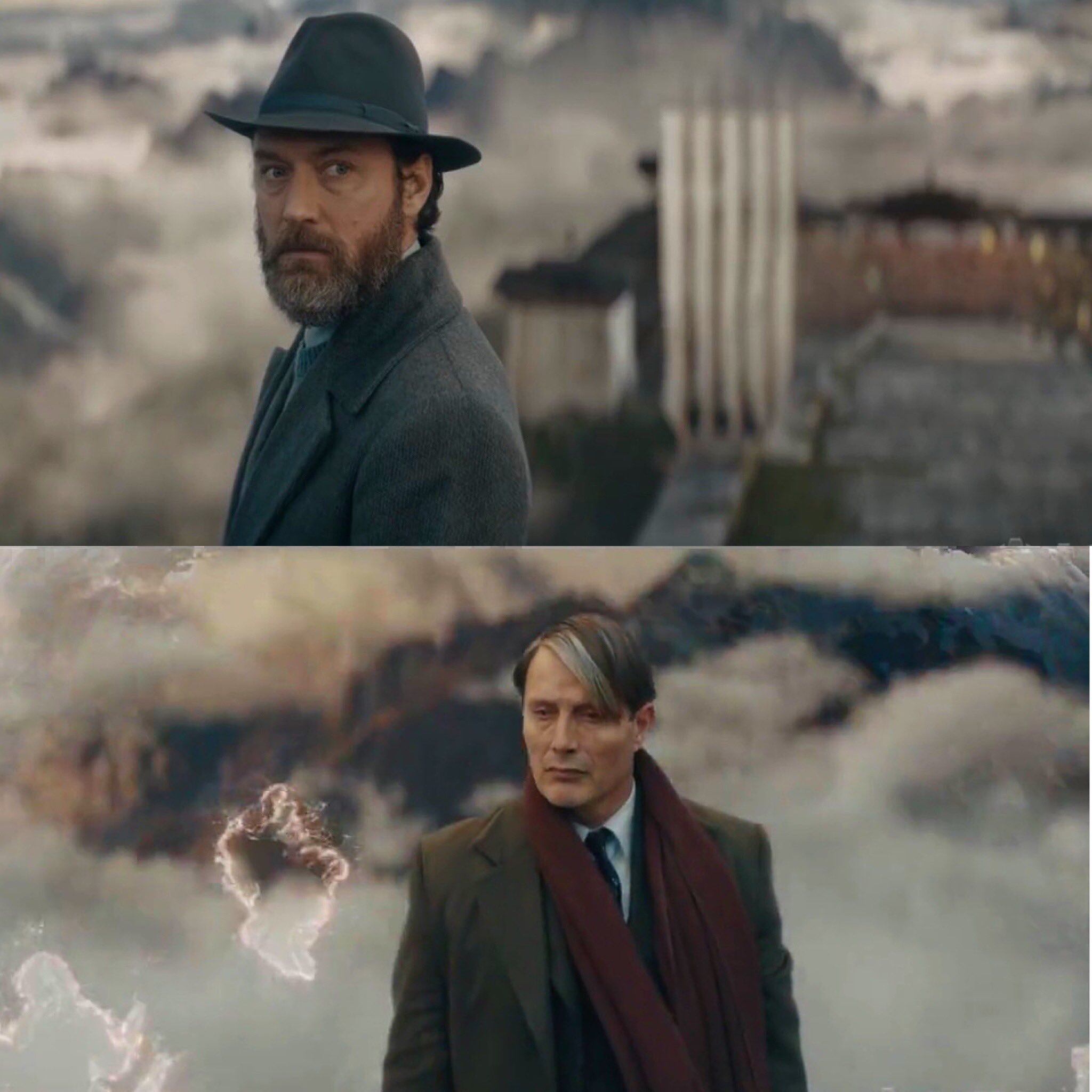 Dumbledore y Grindelwald