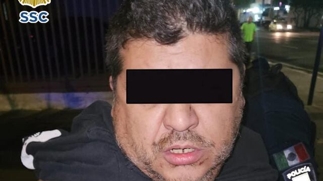 Carlos Santoscoy, hombre que golpeó a una mujer en la colonia Narvarte, fue detenido