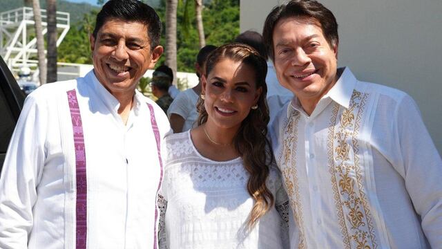 Mario Delgado y Evelyn Salgado