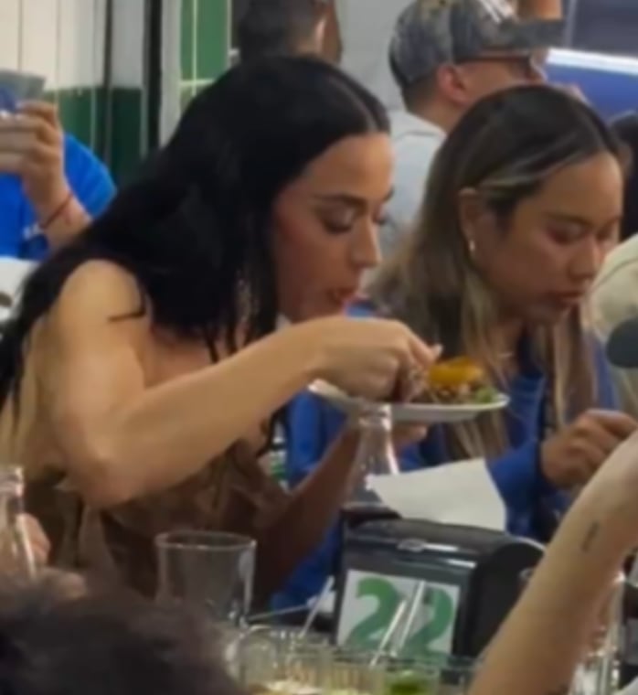 Katy Perry en Tacos Atarantados