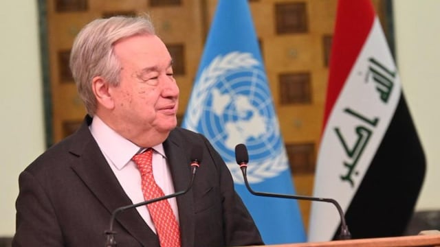 António Guterres, Secretario General de la ONU