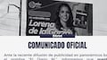 Acusan a Lorena de la Garza de usar medio para promocionarse