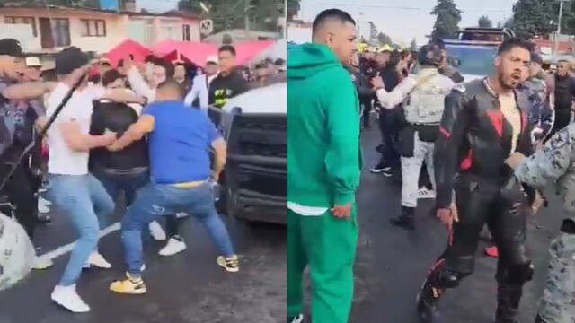 ¿Qué pasó en Tres Marías, Morelos? Policía y Guardia Nacional intervienen en pelea campal de motociclistas