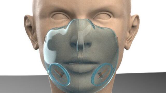 Cubrebocas transparente