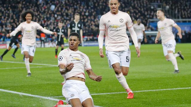 Rashford le dio el pase al Man U