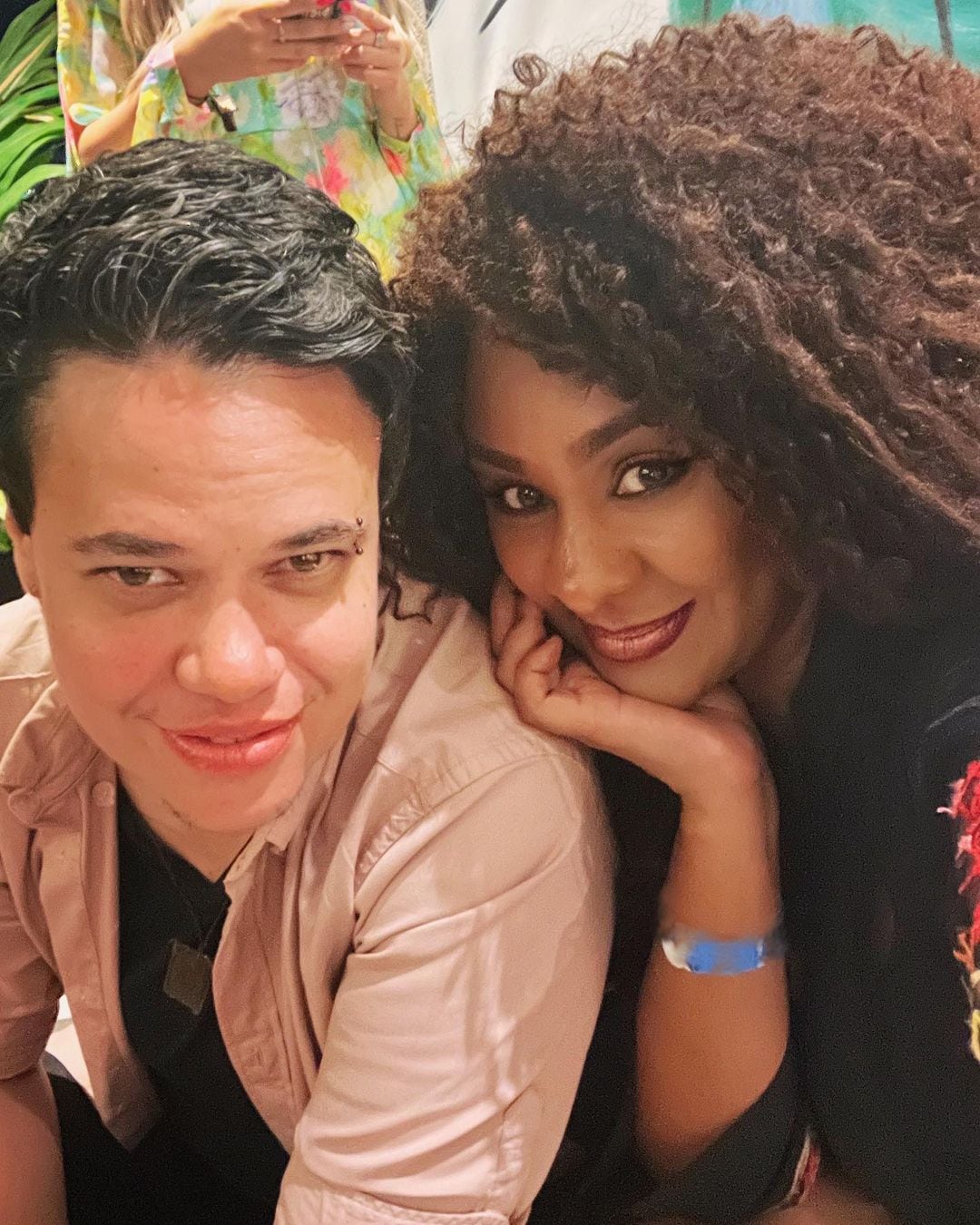 M'balia Tinajero y Alex Tinajero.
