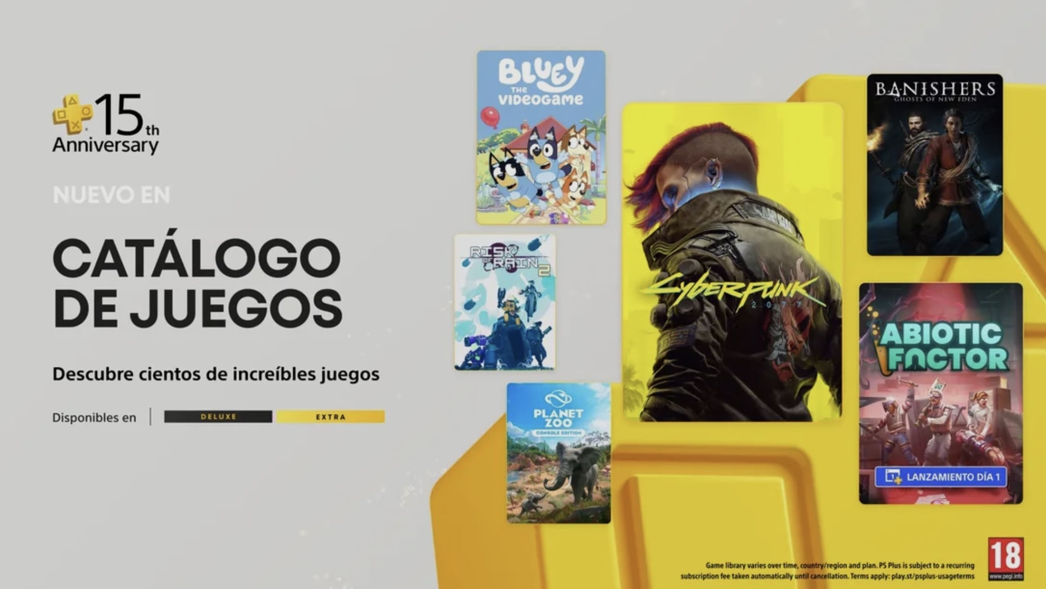 Catálogo de PlayStation Plus
