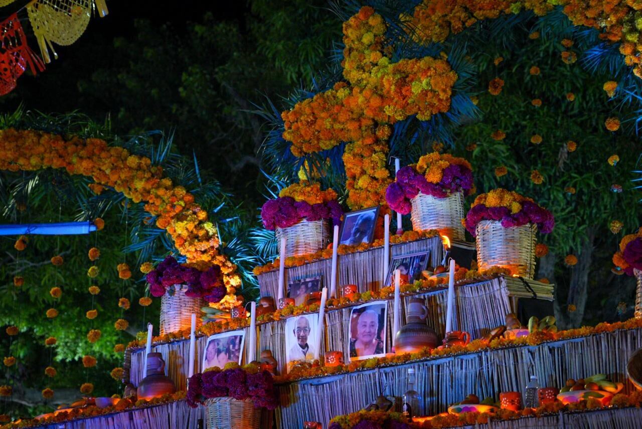 Abelina López inaugura festival de Día de Muertos Tapeshtli 2024