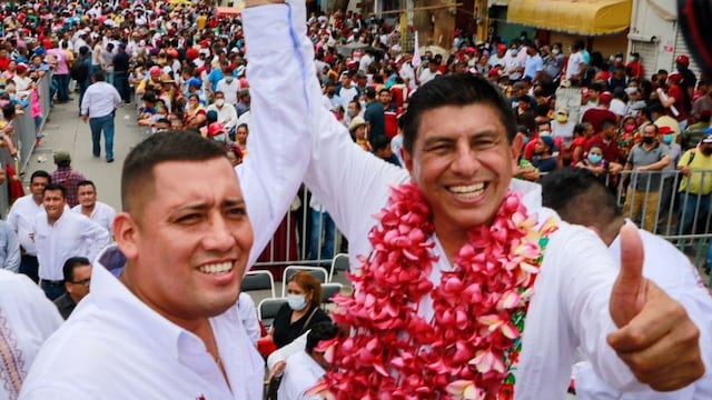 Carlos Eduardo López Martínez y Salomón Jara Cruz