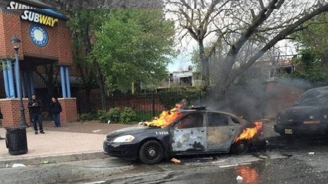 Protestas en Baltimore provocan estado de amergencia