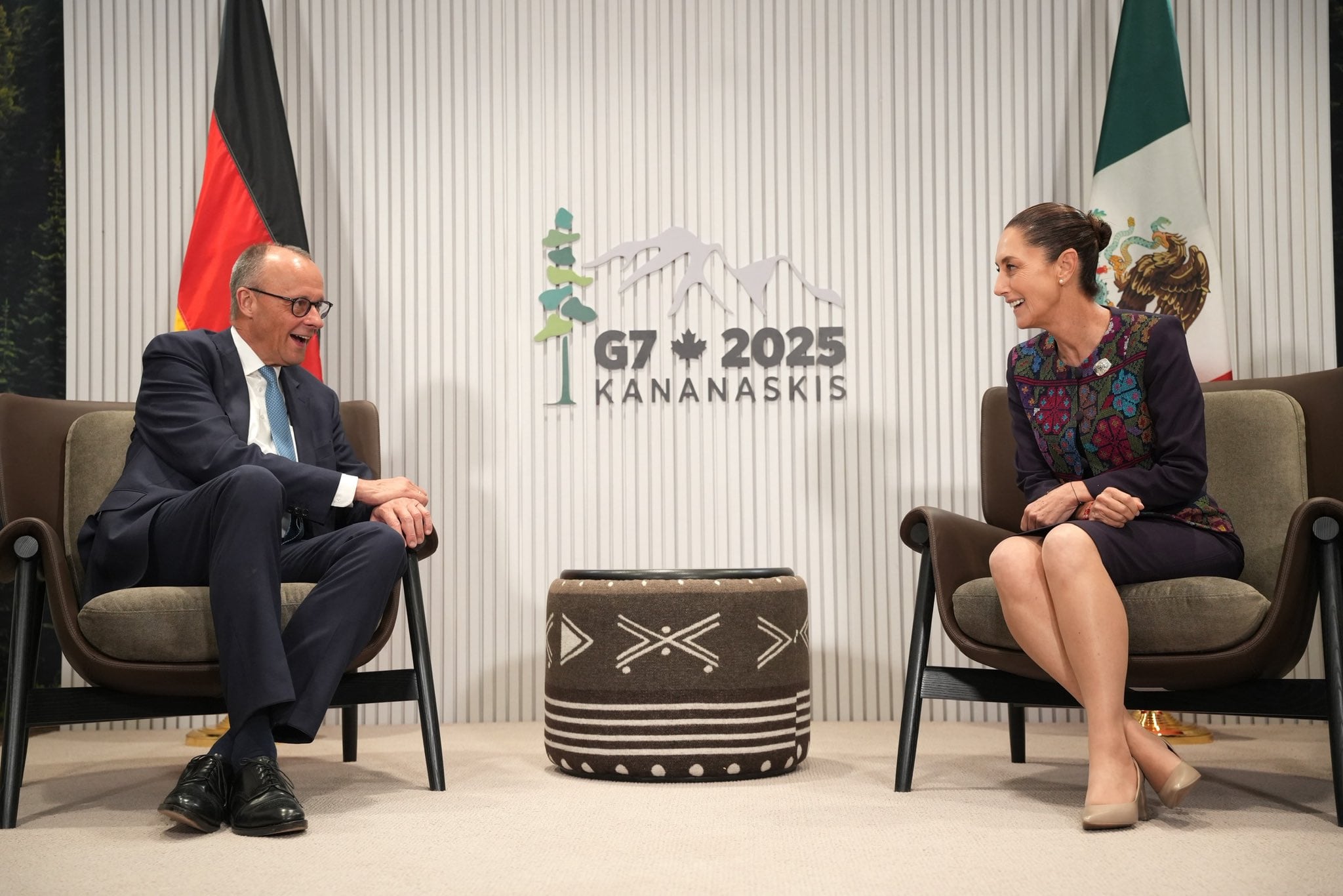 Claudia Sheinbaum en la Cumbre del G7 en Canadá hoy 17 de junio