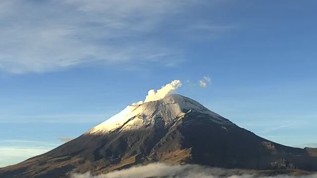 Volcán Popocatépetl el 4 de julio