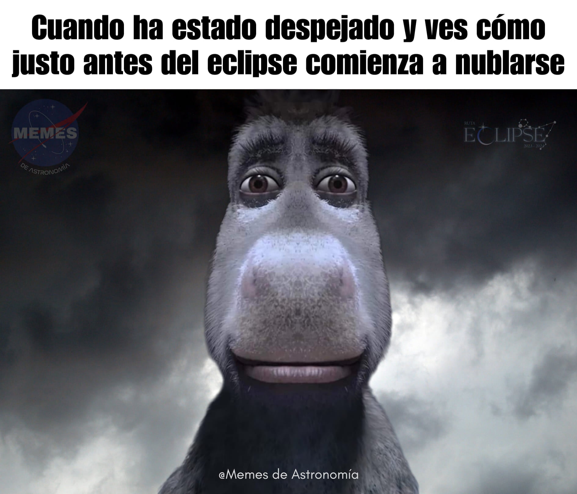 Memes del eclipse solar 2024 en México