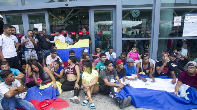 Personas solicitantes de refugio en México