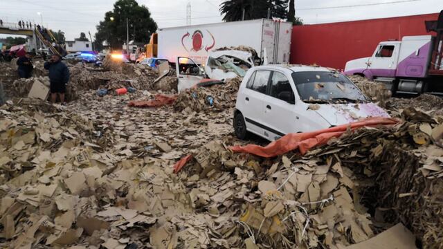 Accidente en la Lechería-Texcoco