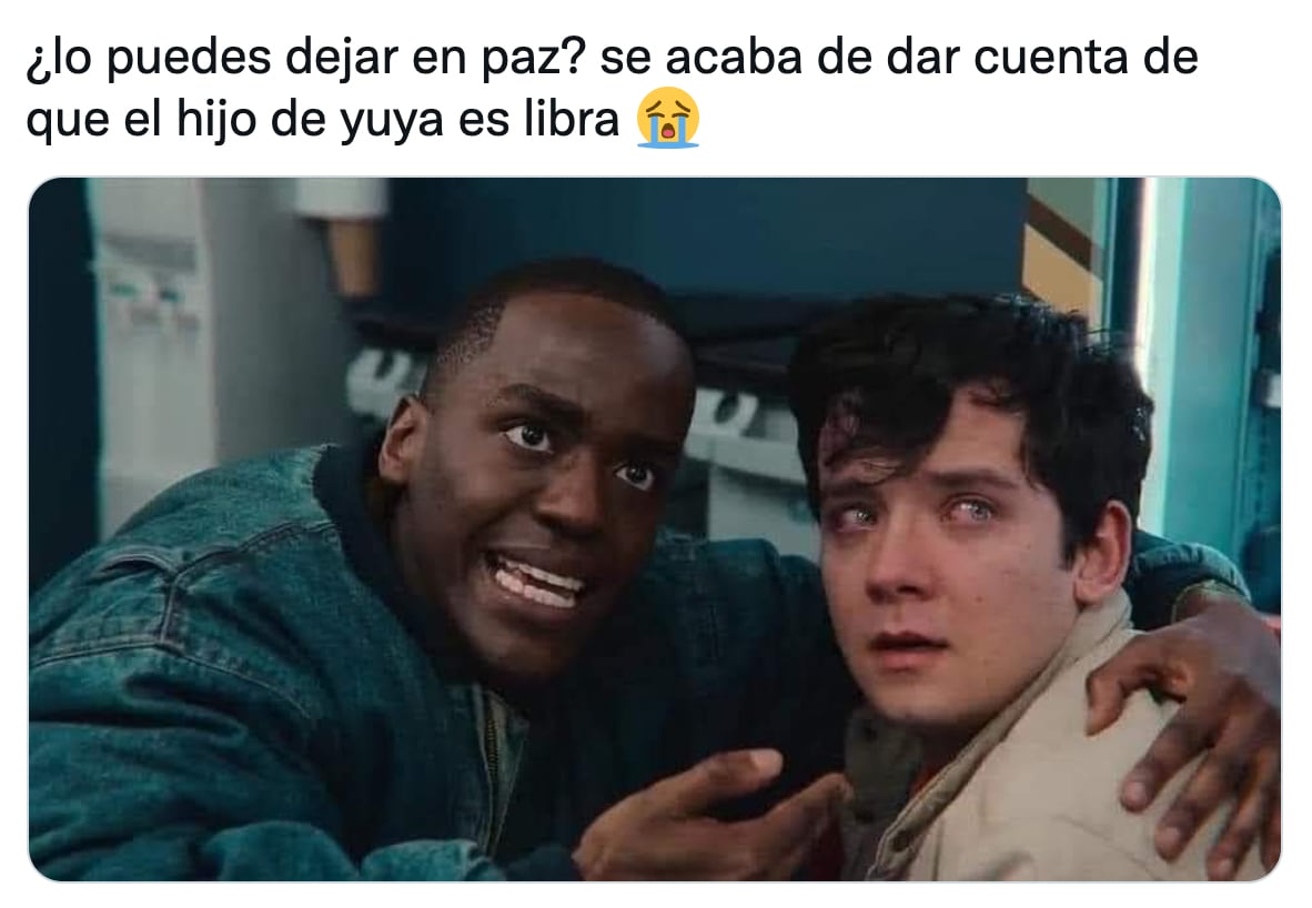 Meme sobre el bebé de Yuya