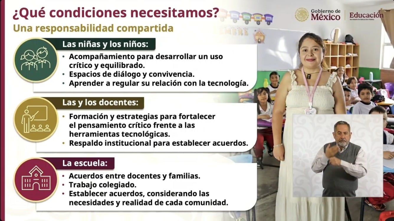Maestras hacen una lista de recomerndaciones a padres, maestros y estudiantes por el uso excesivo de dispositivos
