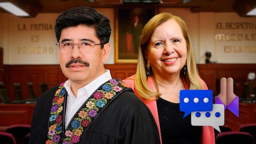 Hugo Aguilar desea pronta recuperación a Loretta Ortiz tras licencia en la SCJN