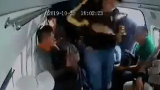 En menos de 30 segundos se consumó el asalto.