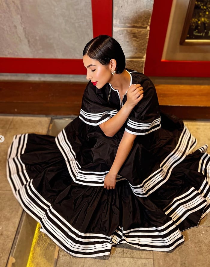 Ángela Aguilar amenizó la gala de Dior de la CDMX