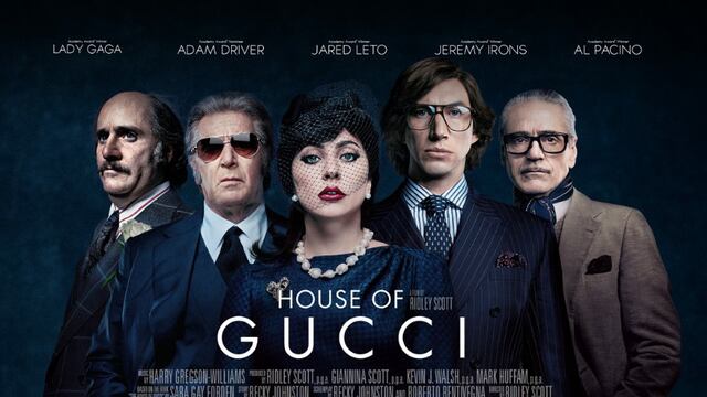 ‘House of Gucci’, poster oficial