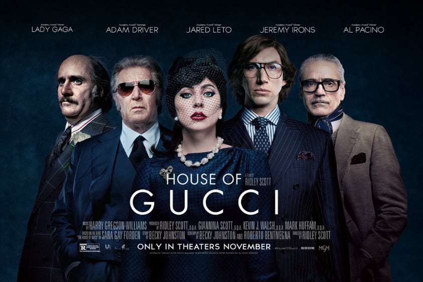 ‘House of Gucci’, poster oficial